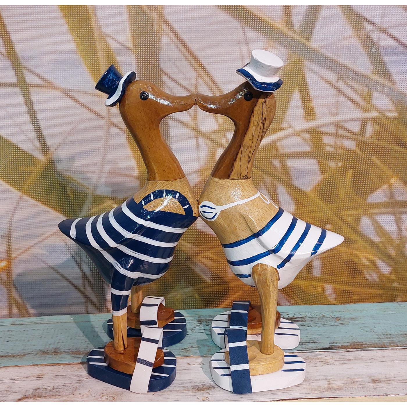 Ente mit Bikini, Paar 25 cm